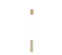 PENDENTE NORDECOR 2680 LED WISI 5W 3000K DOURADO FOSCO - Imagem 1