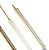 PENDENTE NORDECOR 2520 LED PEAN 3X9W 3000K DOURADO FOSCO - Imagem 3
