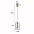 PENDENTE NORDECOR 2698 LED ROZ 2*5W 3000K DOURADO FOSCO - Imagem 2