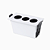 SPOT NORDECOR 6373 EMBUTIR DOWNLIGHT POWERUS 38° 6W 3000K IRC>90 BR/PT - Imagem 1
