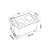 SPOT NORDECOR 6729 DOWNLIGHT EMBUTIR POWERUS DIR 35° 4W 3000K IRC>90 BR - Imagem 4
