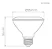 LÂMPADA SAVE ENERGY SE-115.455 IP65 PAR30 10W 2700K >80 65 24° - Imagem 3