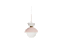 PENDENTE USINA 16707/24C BIBELÔ ANEL COBRE Ø240X260MM GLOBO LEITOSO Ø200 E-27 - Imagem 1