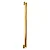 ARANDELA USINA 16520/60 LOURE DOURADO Ø52X670X75MM 1 T8 LED 60CM - Imagem 1