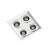 SPOT SAVE ENERGY SE-330.2904 EMBUTIR PAR20 QUADRUPLO FACE RECUADA BRANCO E-27 - Imagem 1