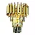 ARANDELA SINDORA DCB06513 METAL DOURADO/ CRISTAL TRANSPARENTE 25X31CM E14X2 - Imagem 1