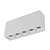 SPOT BLUMENAU 50223004 IRIS LED SOBREPOR ALUMÍNIO PC 10W 3.000K BRANCO - Imagem 1