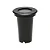 BALIZADOR DE CHÃO SAVE ENERGY SE-335.1527 EMBUTIR JET BLACK ANTIOFUSCANTE 105x138MM 6W 2700K 30° - Imagem 1