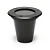 BALIZADOR DE CHÃO SAVE ENERGY SE-335.1341 EMBUTIR JET BLACK 12W 2700K 30° - Imagem 1