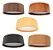 PLAFON ADRI WR8006PFIB WOOD REDONDO 80CM 6XE27 - Imagem 1