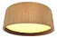PLAFON ADRI WR8006PFIB WOOD REDONDO 80CM 6XE27 - Imagem 2