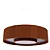 PLAFON ADRI WN6008PFIB WOOD ANEL 60X15CM 8XE27 - Imagem 2