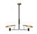 PENDENTE FOX LUSTRES TUNE 110X109X30CM MADEIRA E AÇO CARBONO 2XGU10 - Imagem 4