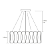 PENDENTE ADRI RQ5005PDML RIPADO QUADRADO 50X50CM 5XE27 - Imagem 2