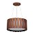 PENDENTE ADRI RR5005PDML RIPADO REDONDO 50X50CM 5XE27 - Imagem 1
