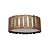 PLAFON ADRI RR4004PFML RIPADO REDONDO 40X40CM 4XE27 - Imagem 1