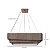 PENDENTE ADRI PTT8501PDIB TRINITY RETANGULAR 85CM 1XG13 - Imagem 2