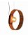 PENDENTE FOX LUSTRES HOOP 9X35CM MADEIRA E CABO DE AÇO 1XE27 - Imagem 1