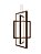 PENDENTE FOX LUSTRES 4010 LED 80X40X40CM MADEIRA, MDF E CABO DE AÇO 3000K - Imagem 1