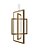 PENDENTE FOX LUSTRES 4010 LED 80X40X40CM MADEIRA, MDF E CABO DE AÇO 3000K - Imagem 2
