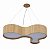 PENDENTE ADRI WS7507PDIB SEMI CILÍNDRICO 75CM 1XE27 - Imagem 1