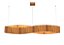 PENDENTE FOX LUSTRES 369 SCALA 20X120X4CM MADEIRA, MDF,  ACRÍLICO E CABO DE AÇO 3000K - Imagem 2