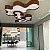 PENDENTE FOX LUSTRES 4001 SEMI CILÍNDRICO 21X200X85CM MADEIRA, MDF,  ACRÍLICO E CABO DE AÇO 9XE27 - Imagem 3