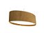PENDENTE FOX LUSTRES 460 OVAL 21X65X40CM MADEIRA, MDF,  ACRÍLICO E CABO DE AÇO 4XE27 - Imagem 2