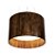 PENDENTE FOX LUSTRES 595 CILÍNDRICO Ø35x30CM MADEIRA, MDF, ACRÍLICO, CABO DE AÇO 3XE27 - Imagem 1