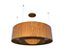 PENDENTE FOX LUSTRES 650 CILÍNDRICO Ø80X21CM MADEIRA, MDF, ACRÍLICO, CABO DE AÇO 6XE27 - Imagem 2