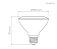 LÂMPADA LUMINATTI LM1029 PAR 30 LED 10W 4000K 127-220V 40º - Imagem 2