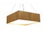 PENDENTE FOX LUSTRES 800 CLEAN 15X50X50CM MADEIRA, MDF, ACRÍLICO, CABO DE AÇO 4XE27 - Imagem 2