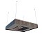 PENDENTE FOX LUSTRES 810 CLEAN 15X50X50CM MADEIRA, MDF, ACRÍLICO, CABO DE AÇO 4XE27 - Imagem 3