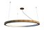 PENDENTE FOX LUSTRES 865 LED Ø90X4CM MADEIRA, MDF, ACRÍLICO, CABO DE AÇO 3000K - Imagem 2