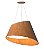 PENDENTE FOX LUSTRES 955 ANGULAR Ø53X35CM MADEIRA, ACRÍLICO, MDF E CABO DE AÇO 4XE27 - Imagem 2