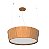 PENDENTE FOX LUSTRES 965 CÔNICO Ø55X16CM MADEIRA, ACRÍLICO, MDF E CABO DE AÇO 4XE27 - Imagem 2