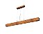 PENDENTE FOX LUSTRES L102 SCALA 8X125X7CM MADEIRA, MDF E CABO DE AÇO 1XT8 - Imagem 3