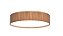 PLAFON FOX LUSTRES P10 CILÍNDRICO Ø30X15CM MADEIRA MDF E ACRILICO 2XE27 - Imagem 3