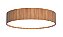 PLAFON FOX LUSTRES P10-E CILÍNDRICO Ø70X15CM MADEIRA MDF E ACRILICO 6XE27 - Imagem 2
