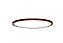 PLAFON FOX LUSTRES P355 LED Ø100X4CM MADEIRA MDF E ACRILICO 3000K - Imagem 1