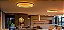 PLAFON FOX LUSTRES P355 LED Ø100X4CM MADEIRA MDF E ACRILICO 3000K - Imagem 2