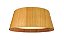 PLAFON FOX LUSTRES P59 Ø62X23CM MADEIRA MDF E ACRILICO 5XE27 - Imagem 2