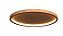 PLAFON FOX LUSTRES P67 Ø8X65CM MADEIRA MDF E ACRILICO 3000K - Imagem 2