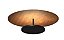 PLAFON FOX LUSTRES P81 Ø45X25CM MADEIRA E AÇO CARBONO 3000K - Imagem 1