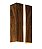 ARANDELA FOX LUSTRES AR15 CLEAN 30X15X9CM MADEIRA, MDF E ACRÍLICO 2XE27 - Imagem 1