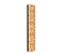 ARANDELA FOX LUSTRES AR22 LASER 100X20X9CM MADEIRA, MDF E ACRÍLICO 4XE27 - Imagem 2