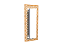 ARANDELA FOX LUSTRES AR28 LASER 55X20X9CM MADEIRA, MDF E ACRÍLICO 2XE27 - Imagem 2