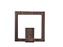 ARANDELA FOX LUSTRES AR38 LED 40X40X10CM MADEIRA, MDF E ACRÍLICO - Imagem 2