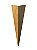 ARANDELA FOX LUSTRES AR61 FACETADO 90X25X13CM MADEIRA E  MDF 1XE27 - Imagem 2