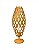 ABAJUR FOX LUSTRES 5322 RAIZEN Ø24X55CM MADEIRA E MDF 1XE27 - Imagem 1